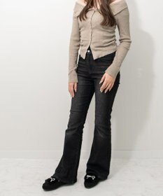 Bridget Birkin 【Bridget Birkin】キラキラリボンムートンシューズ