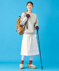 SHARE PARK LADIES 【UVカット・吸水速乾・ストレッチ・軽量・アンチピリング 】ダンボールクルーネックスウェット（S・Mサイズ）