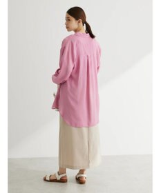 Green Parks 綿麻混イージータイトスカート