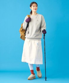 SHARE PARK LADIES 【UVカット・吸水速乾・ストレッチ・軽量・アンチピリング 】ダンボールクルーネックスウェット（S・Mサイズ）