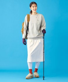 SHARE PARK LADIES 【UVカット・吸水速乾・ストレッチ・軽量・アンチピリング 】ダンボールクルーネックスウェット（S・Mサイズ）