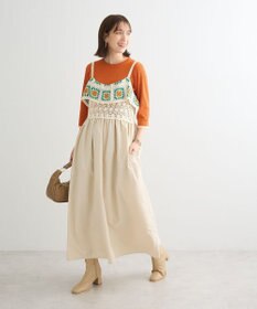 Green Parks ・ＳＵＧＡＲ　ＳＰＯＯＮ　クロシェキリカエワンピース