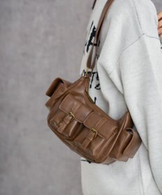 WEGO 金具デザインポケットショルダー