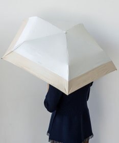 ANY SIS 【晴雨兼用/UVカット・遮光】バイカラーライト 折りたたみ傘