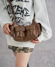 WEGO 金具デザインポケットショルダー