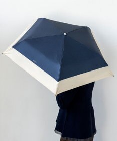 ANY SIS 【晴雨兼用/UVカット・遮光】バイカラーライト 折りたたみ傘