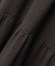 23区 L 【R(アール)】プレミアムコットンジャージー ティアードワンピース