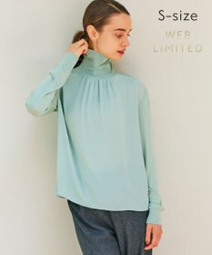 BEIGE， 【WEB限定・S-size】KINABALU / ジョーゼットニット