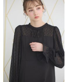 earth music&ecology シアードットドッキングワンピース