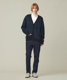 J.PRESS MEN 【WEB限定カラー有】モヘアヤーン アーガイルカーディガン