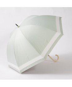 UNBILLION カシュネ cachenez / 【晴雨兼用】【日傘】 【UV カット率99.999.9％以上】PU切り継ぎボーダーバルーンショートパラソル