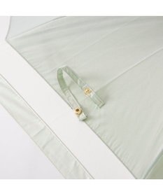 UNBILLION カシュネ cachenez / 【晴雨兼用】【日傘】 【UV カット率99.999.9％以上】PU切り継ぎボーダーバルーンショートパラソル