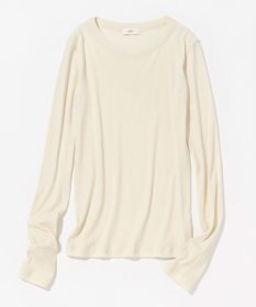 NAVE 【Nave・洗える】ガーゼフライス ロングスリーブ