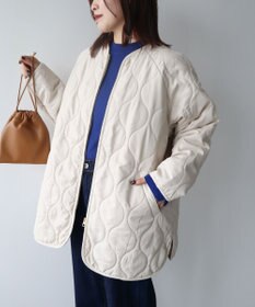 Green Parks 撥水加工　キルティングＺＩＰブルゾン