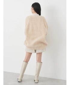 earth music&ecology フワフワＭＩＸヤーンカーディガン