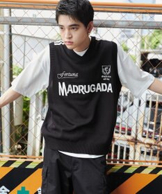 WEGO 【ユニセックス着用ITEM/2点セット】アンサンブルゲームロゴニットベスト