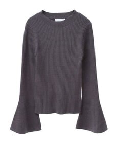 Green Parks ・ｓｗｉｎｇ　ｂｙ　ベルスリーブクルーリブニット