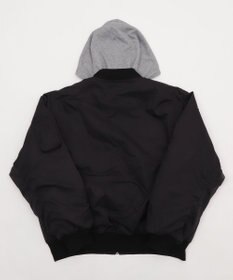 WEGO 【ユニセックス着用ITEM】2WAYフードパファーMA－1