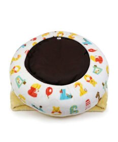 PET PARADISE ディズニー くまのプーさん 丸型寝袋 遠赤外線 《数字柄》 60cm