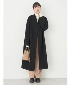 earth music&ecology Ｖネックノーカラーコート