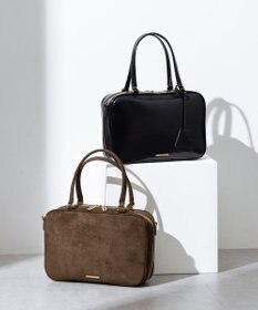 23区 【WEB&一部店舗限定】スエード ボストン バッグ