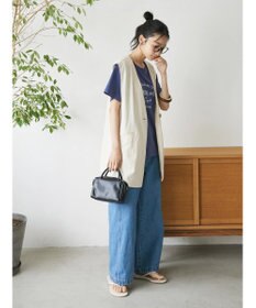 CRAFT STANDARD BOUTIQUE 【キナリノ別注】リネンレーヨンジレベスト