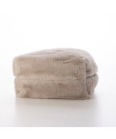 UNBILLION カシュカシュ cachecache / ミンク風エコファー2wayボックストート