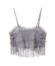 earth music&ecology チュールビスチェ