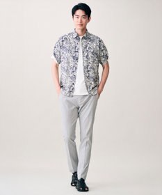 JOSEPH ABBOUD 【オリジナルジャージ生地/サラリ清涼/上質感】コンパクトブロックリンクス ドレス Ｔシャツ