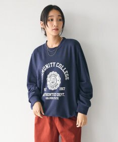 CRAFT STANDARD BOUTIQUE カレッジプリントプルオーバー