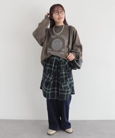 CRAFT STANDARD BOUTIQUE カレッジプリントプルオーバー