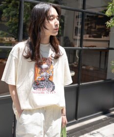 WEGO ピグメントBIGTシャツ