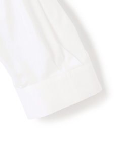 BEIGE， 【洗える】MAGNOLIA / ゴールド釦コットンショート丈ブラウス