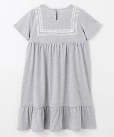 組曲 KIDS 【UVカット】【150-160㎝】セーラーレース ワンピース