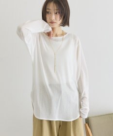 AMERICAN HOLIC ラウンドカットシアープルオーバー