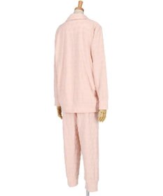 tsumori chisato SLEEP ツモリチサト パジャマ 長袖 長ズボン 綿混(本体) パイル素材 上下セット 前開き tsumori chisato SLEEP UDX556 /ワコール