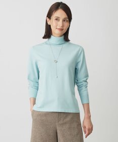 J.PRESS LADIES 【人気のため新色追加】PRINCE タートルネック ニット ミント系