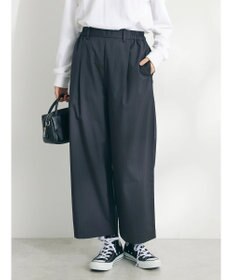 CRAFT STANDARD BOUTIQUE イージーケアピンストライプテーパードパンツ