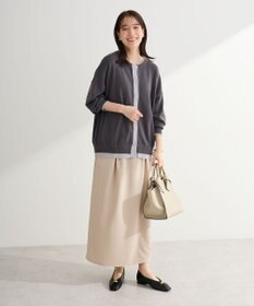 Green Parks 楽ちんリップルＩラインスカート