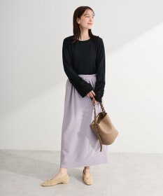 Green Parks 楽ちんリップルＩラインスカート