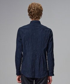 JOSEPH HOMME アブストラクトジャガードストレッチ　レギュラーカラーシャツ