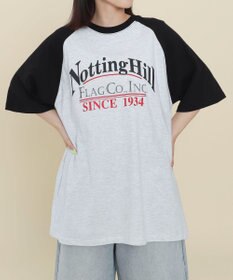 WEGO レタリングラグランT