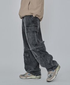 WEGO 2WAYマルチデニムカーゴパンツ