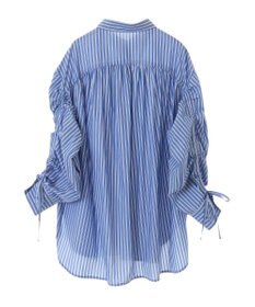 AMERICAN HOLIC イージーケアバックギャザーリボンシャツ