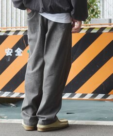 WEGO 【ウエストゴム/SMLサイズ展開】デニムイージーストレートパンツ2