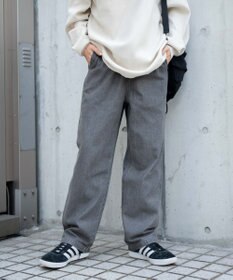 WEGO 【ウエストゴム/SMLサイズ展開】デニムイージーストレートパンツ2