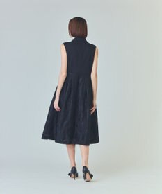 GRACE CONTINENTAL フラワージャガードテーラードレス