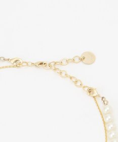 J.PRESS LADIES 【3WAY】 パールコイン 2連 ネックレス