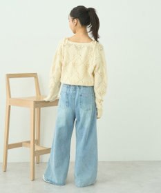 earth music&ecology ＳＥＴ２点刺繍ビスチェ＋カーディガン