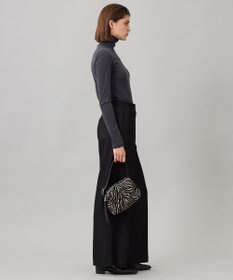 ICB 【洗える】 パウダリーチュール ハイネックトップス